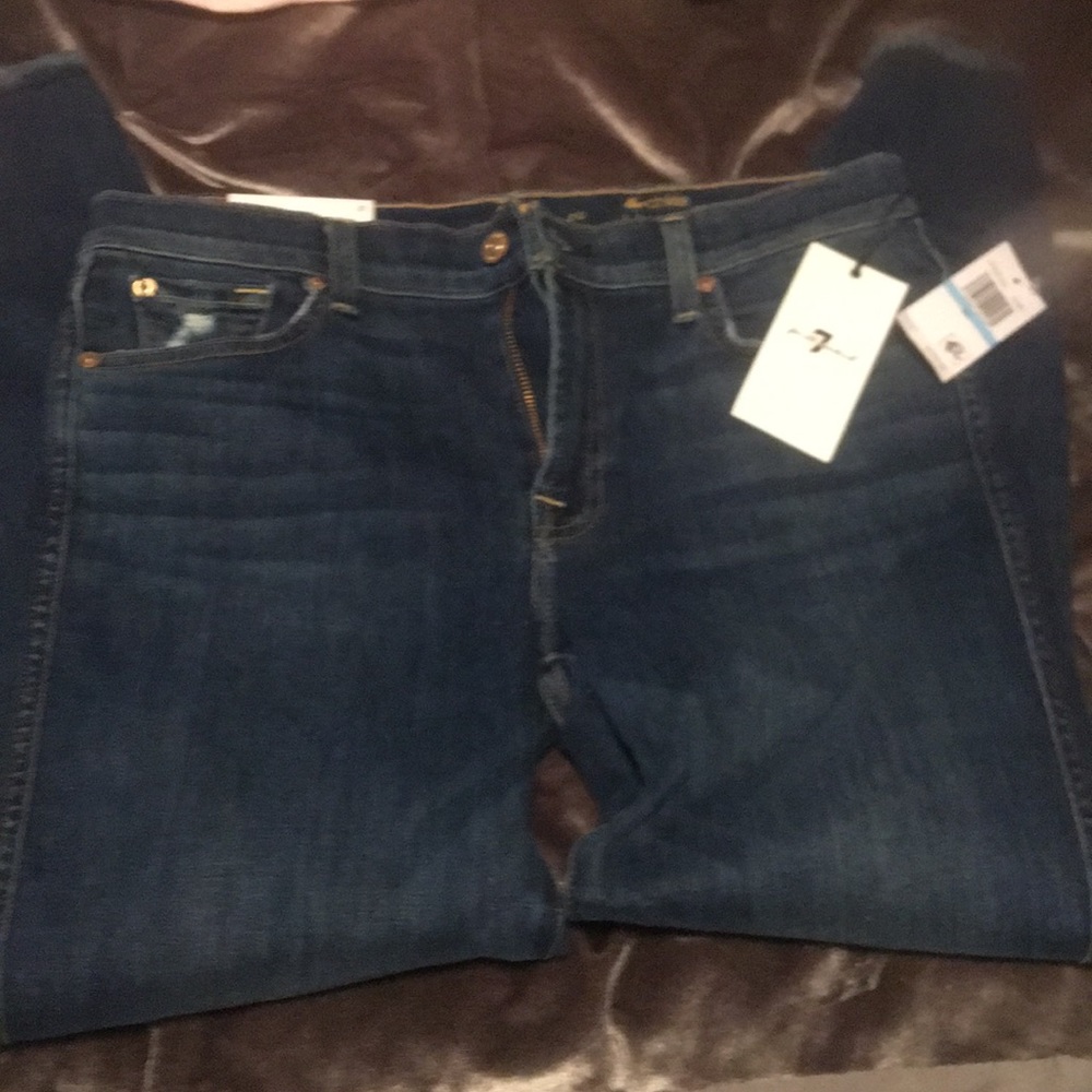 Angle skinny 7 jeans NWT